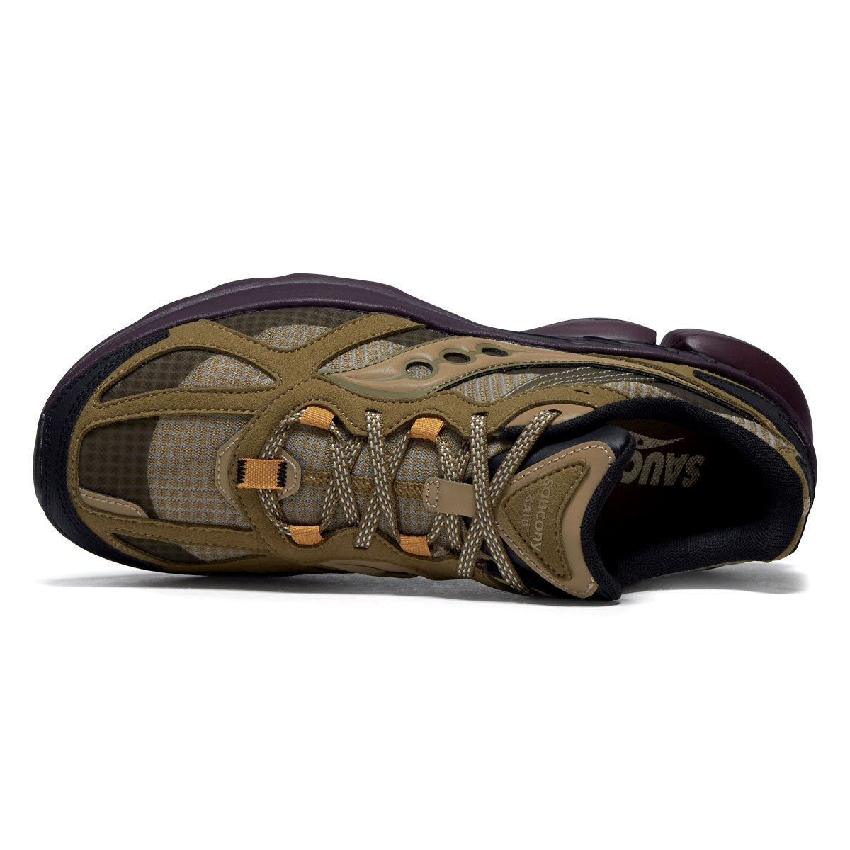 Saucony Grid NXT Shoes - Brown/Wine image 3