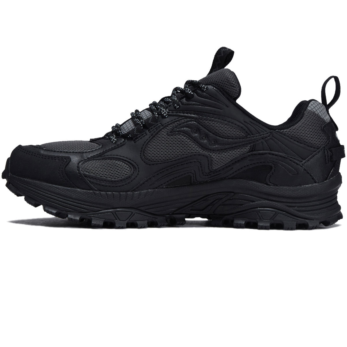 Saucony x GORETEX Grid Aura Shoes - Black image 2