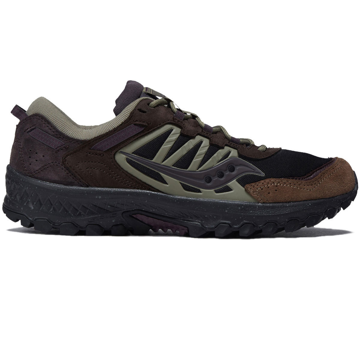 Saucony Grid Peak Shoes - Black/Wine image 1