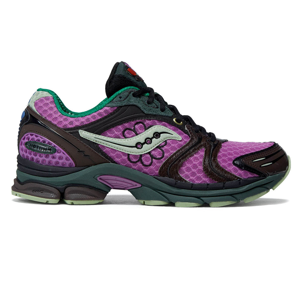 Saucony x Jae Tips Progird Triumph 4 Shoes - Violet/Earth image 1