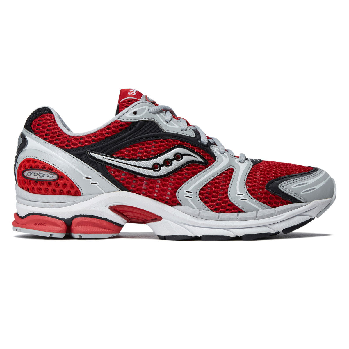 Saucony Progrid Triumph 4 Shoes - Red/Grey image 1