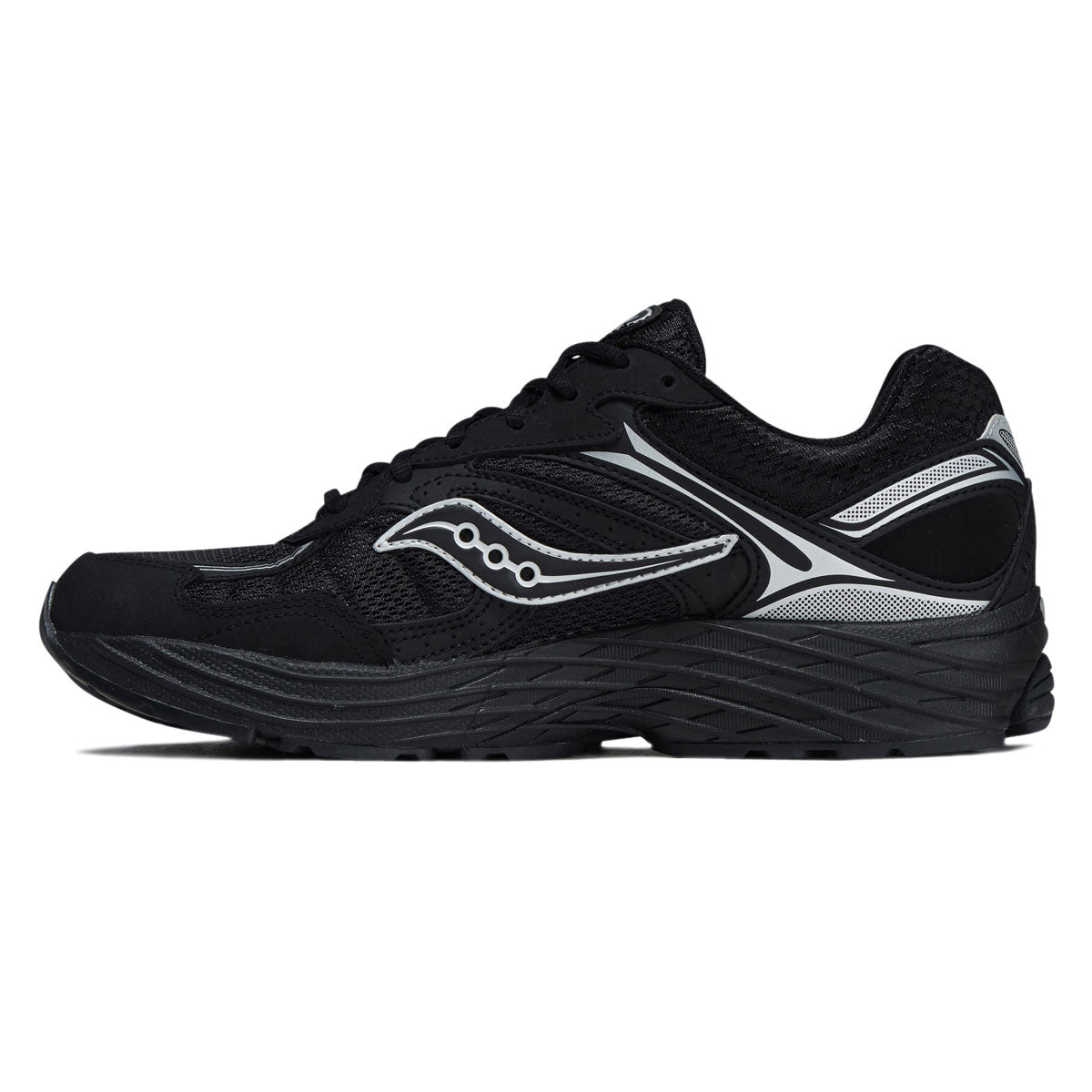 Saucony Progrid Omni 9 Shoes - Black/Silver II image 2
