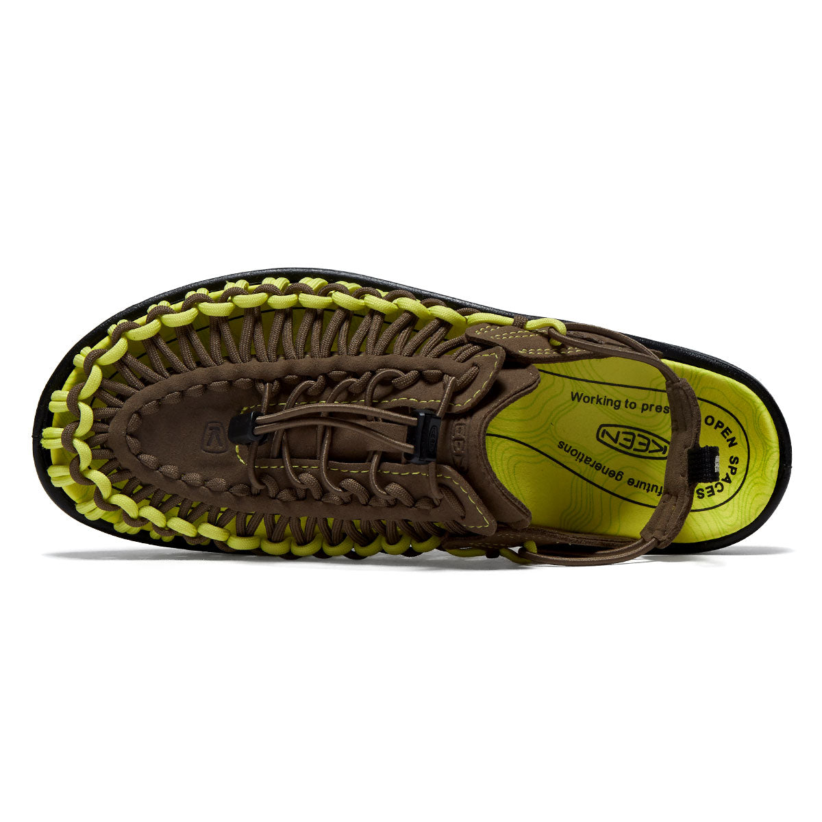 Metalwood x Keen Uneek II Convertible Shoes - Limeade image 3
