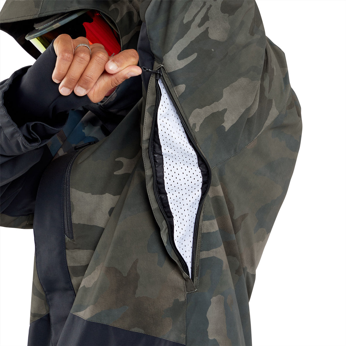 Volcom Vcolp Insulated 2024 Snowboard Jacket - Cloudwash Camo image 4