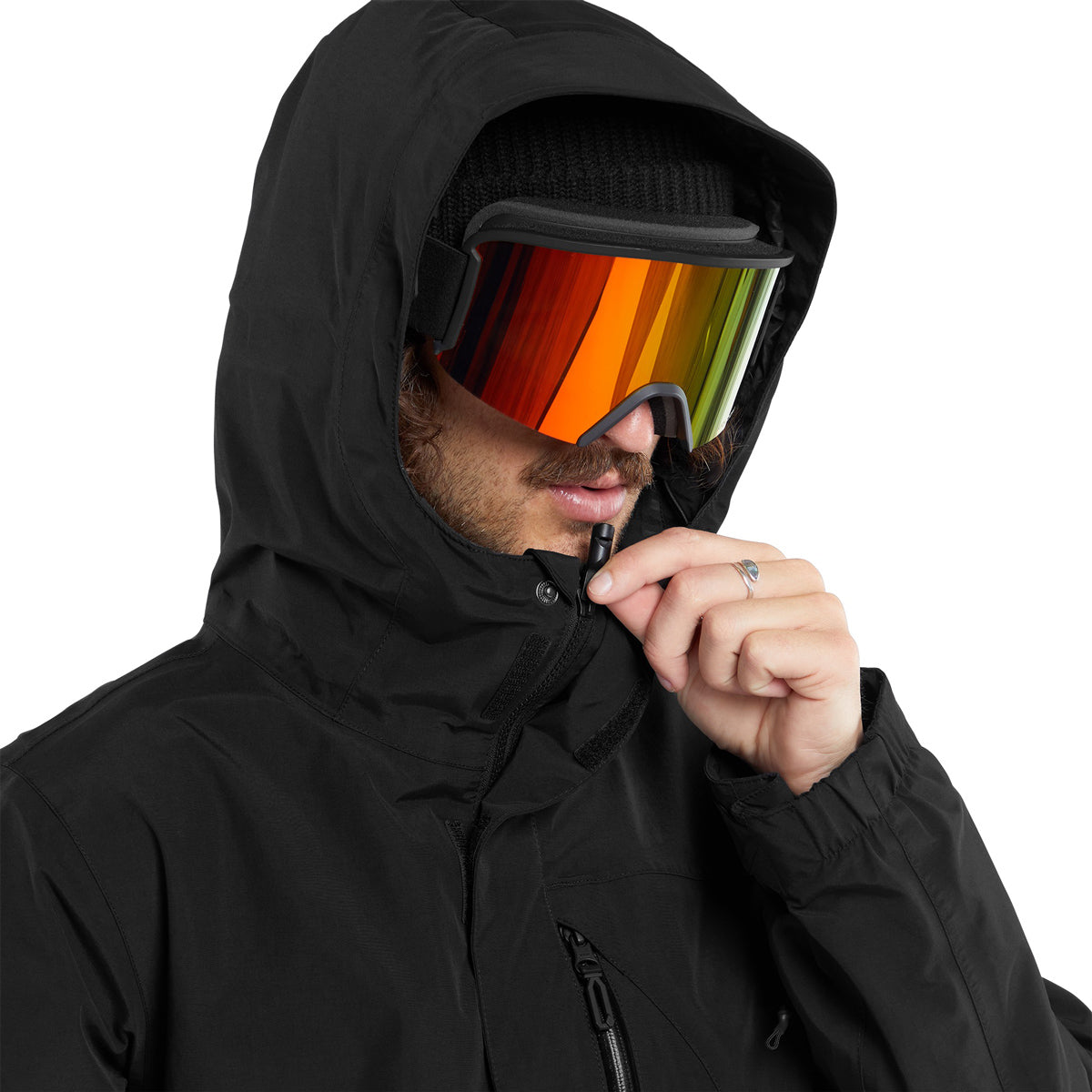 Volcom L Gore-tex Snowboard Jacket - Black 2024 image 3