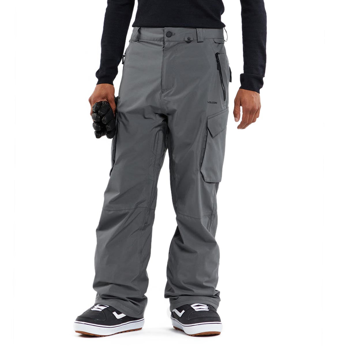 Volcom Stone Stretch Gore-tex 2024 Snowboard Pants - Dark Grey image 1