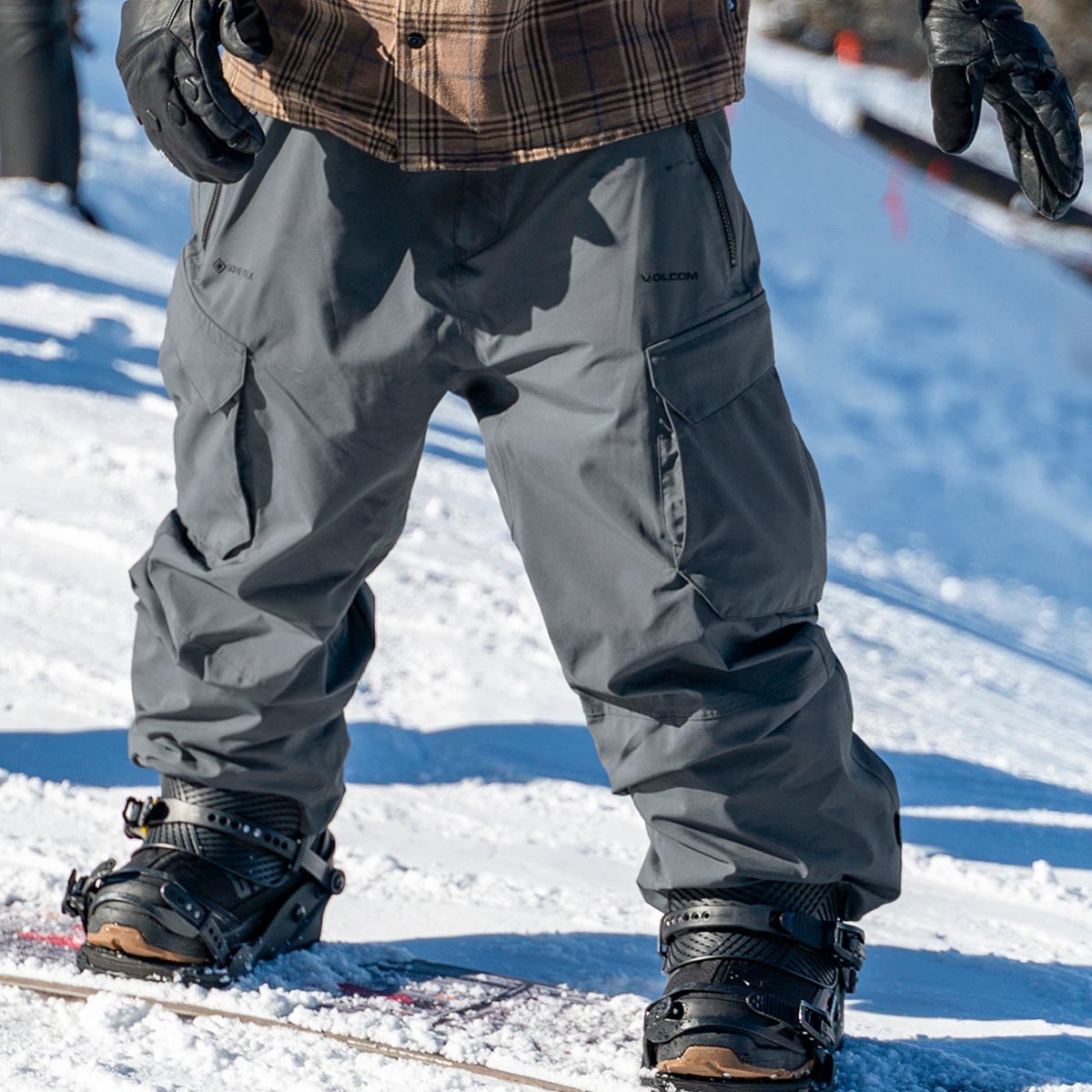Volcom Stone Stretch Gore-tex 2024 Snowboard Pants - Dark Grey image 3