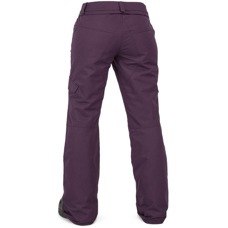Volcom Womens Bridger Insulated 2024 Snowboard Pants - Blackberry
