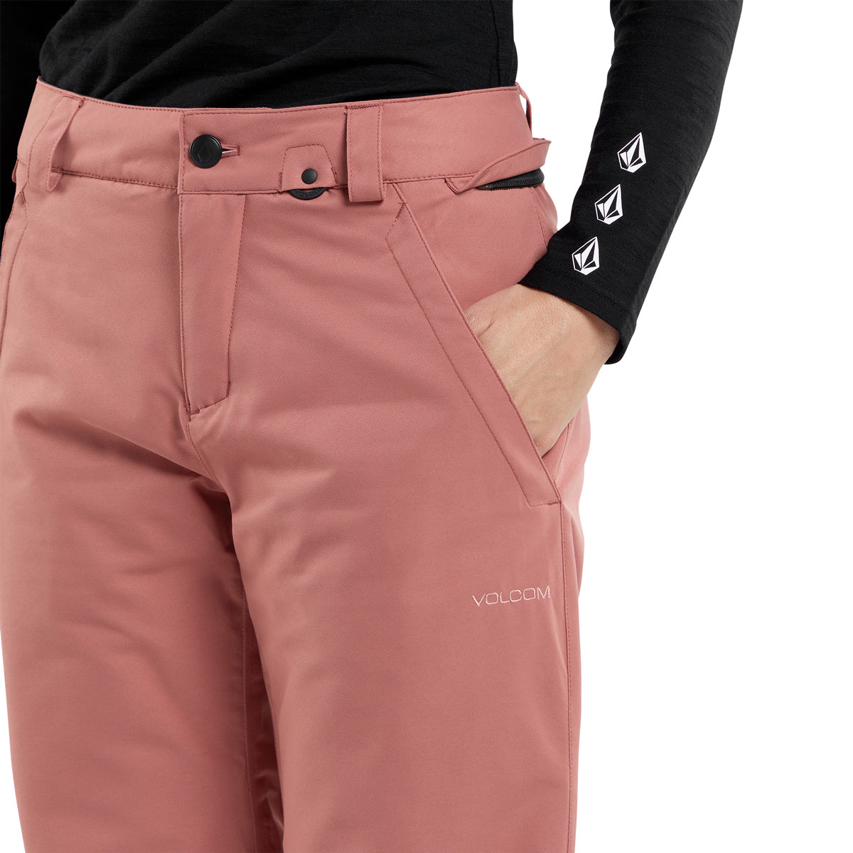 Volcom Womens Frochickie 2024 Snowboard Pants - Earth Pink – Daddies Board Shop