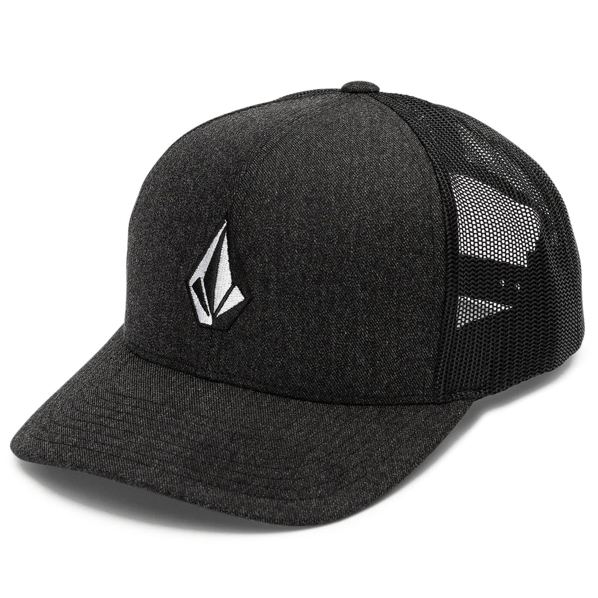 Volcom Full Stone Cheese Hat - Charcoal Heather Grey image 1