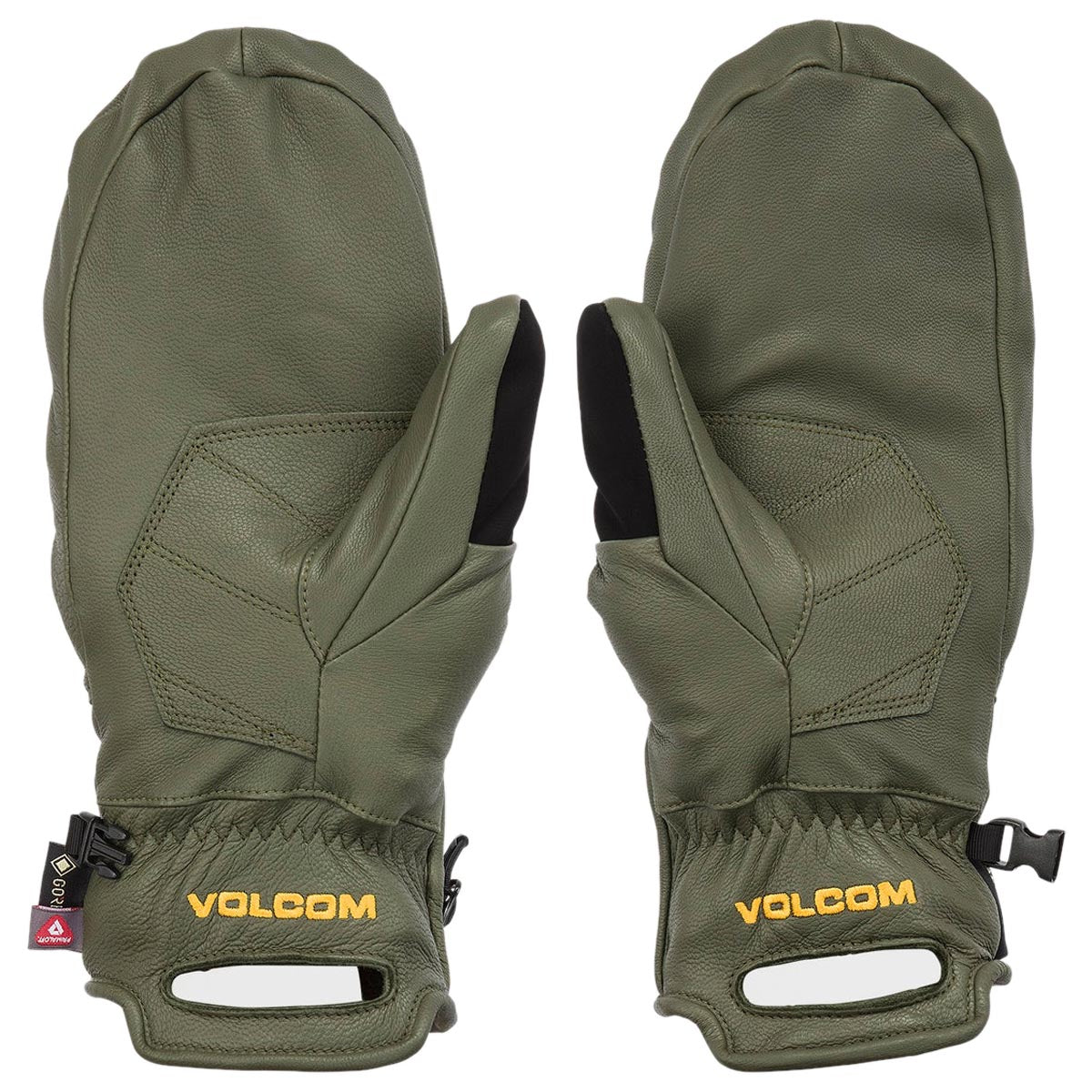 Volcom Service Gore-tex Mitt Snowboard Gloves - Military image 2
