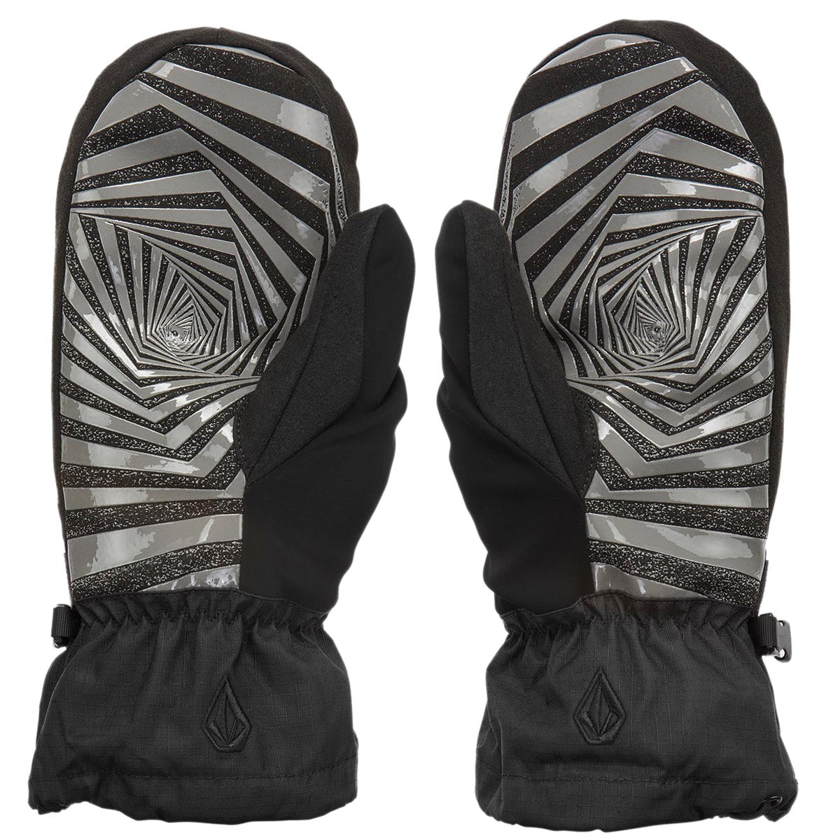 Volcom Millicent Mitt Snowboard Gloves - Light Military image 2