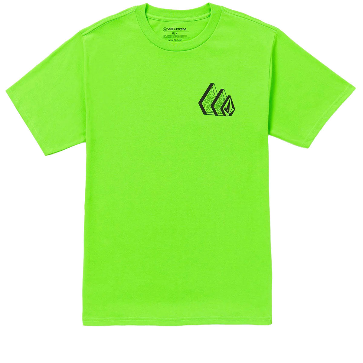 Volcom Repeater T-Shirt - Electric Green image 1