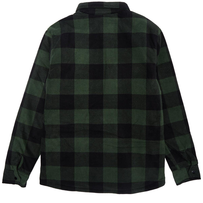 Volcom Bowered Fleece Long Sleeve Jacket - Dark Pine