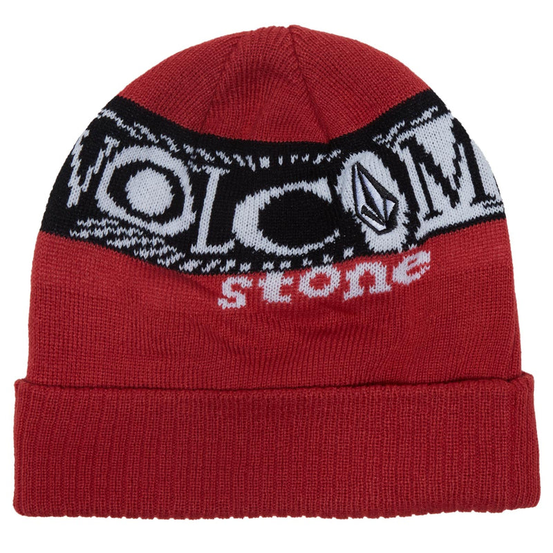 Volcom Lib Stone Legacy Beanie - Ribbon Red