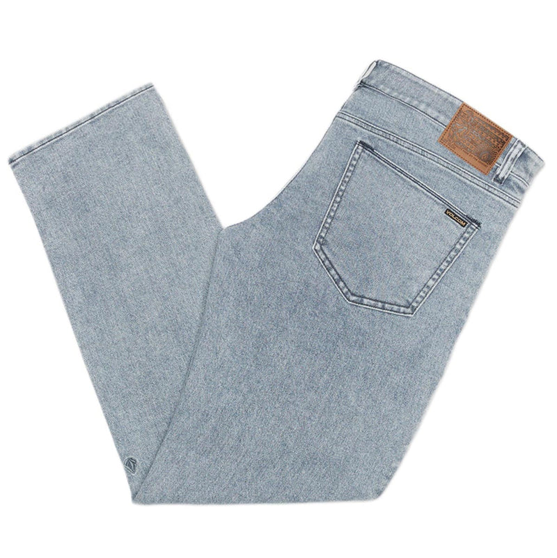 Volcom Modown Tapered Denim Jeans - Ash Blue