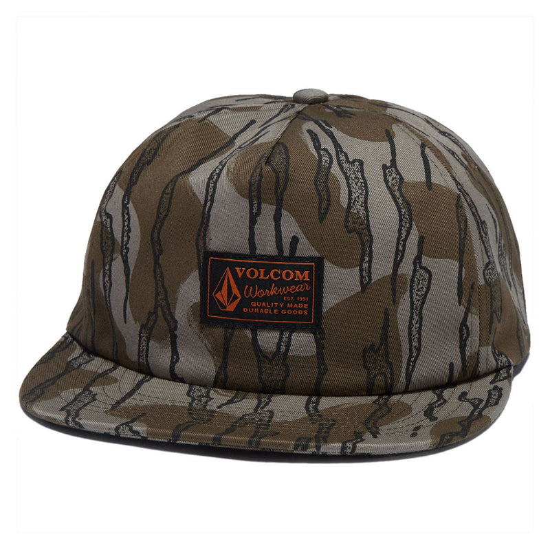 Volcom Workwear Adj Hat - Brindle