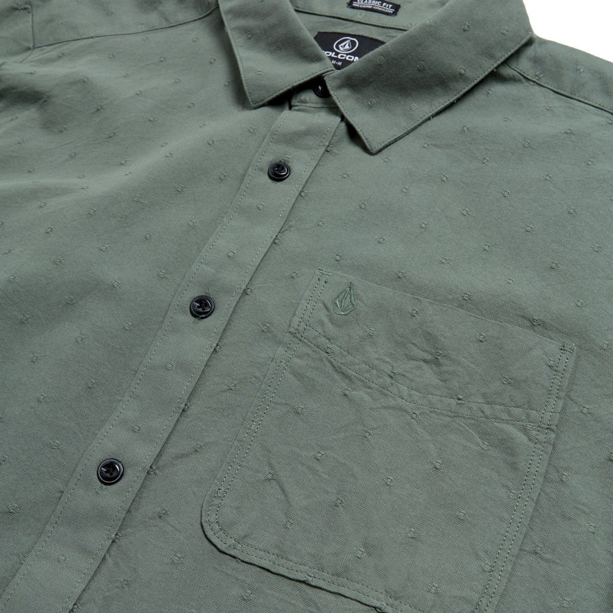 Volcom Date Knight Shirt - Light Olive – Daddies Board Shop