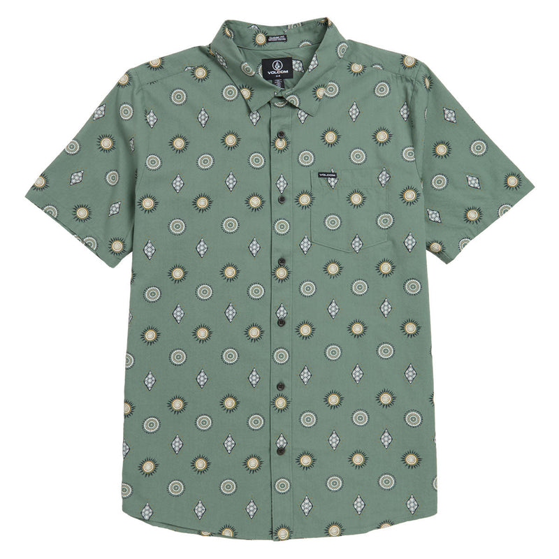 Volcom Mister Fib Shirt - Light Olive