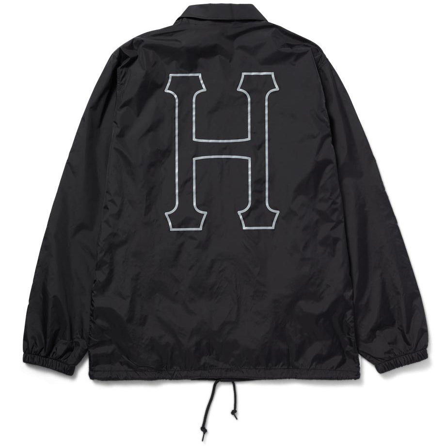 HUF Set H Coaches Jacket - Black image 2