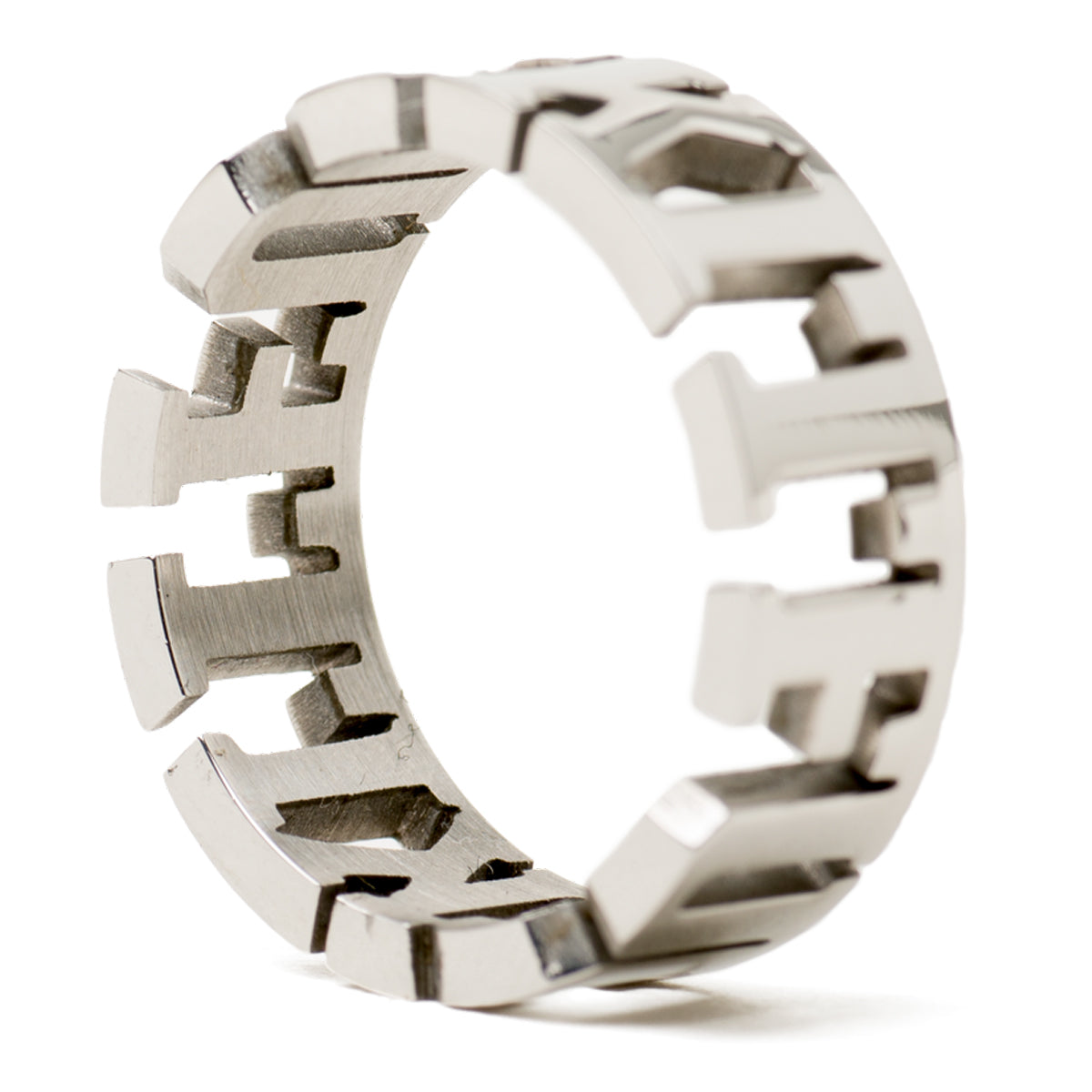 HUF Fuck It Ring - Silver image 2