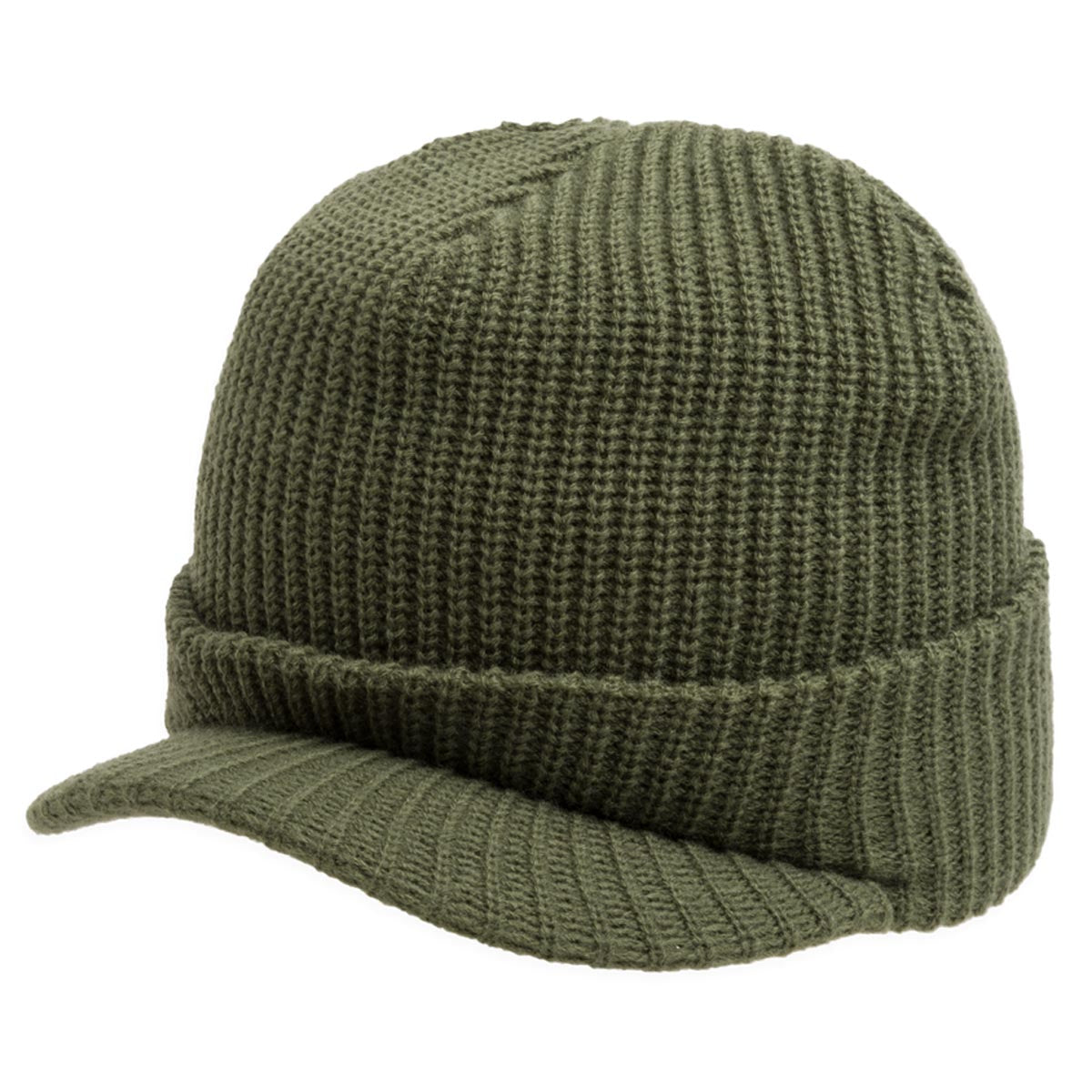 HUF One Star Visor Beanie - Avocado image 1