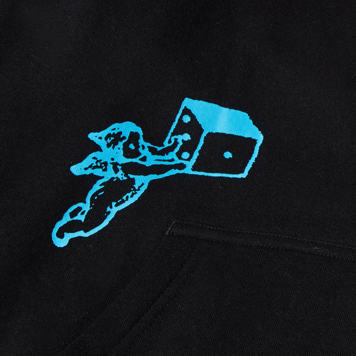 HUF Fly Die Hoodie - Black image 4