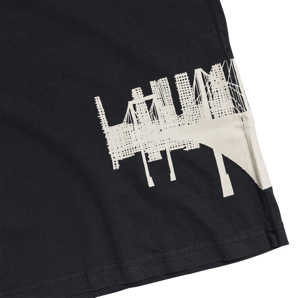 HUF Loosies Washed T-Shirt - Washed Black image 4