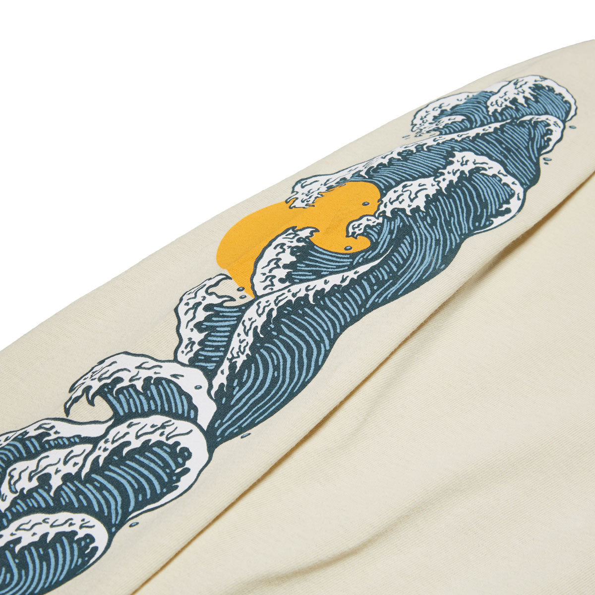 HUF Rogue Wave Long Sleeve T-Shirt - Bone image 2