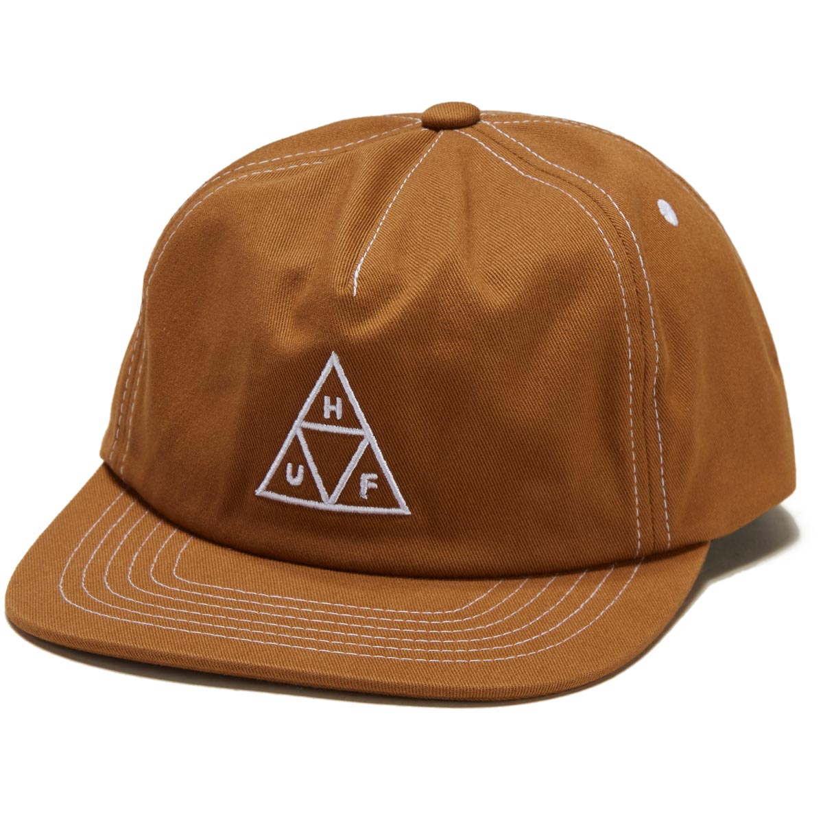 HUF Set Tt Snapback Hat - Camel/White image 1