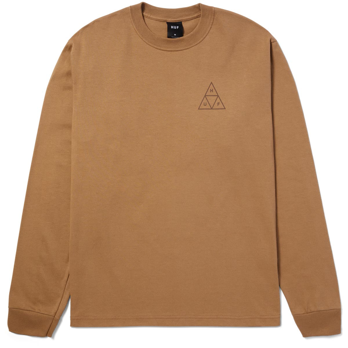 HUF Set Tt Long Sleeve T-Shirt - Camel image 1