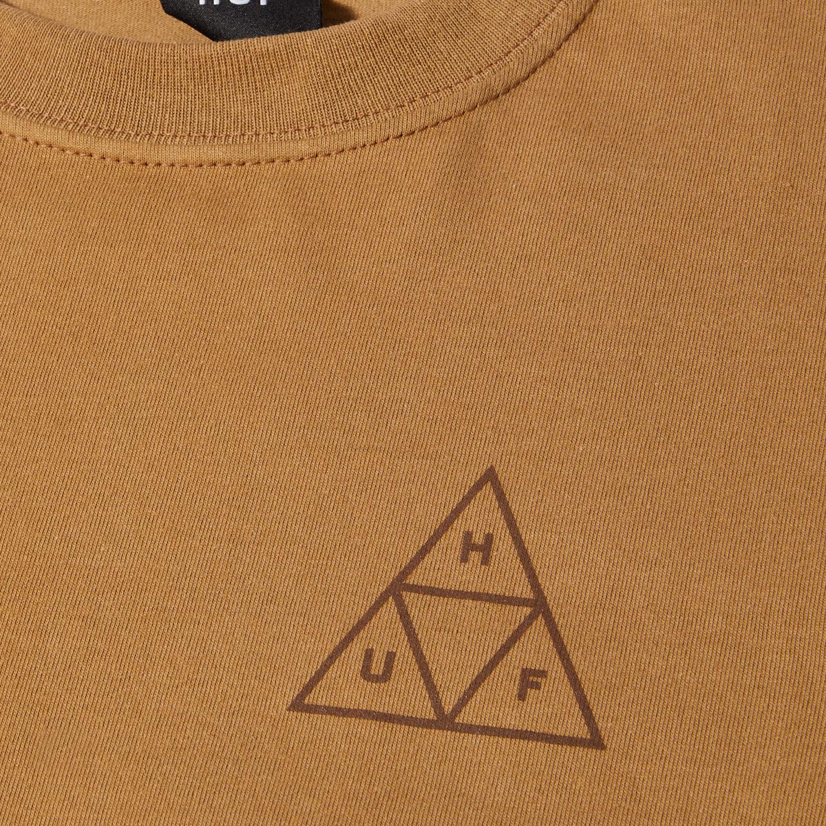 HUF Set Tt Long Sleeve T-Shirt - Camel image 3