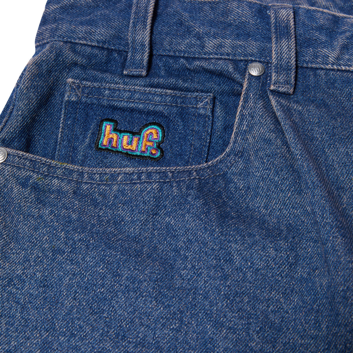 HUF Cromer Washed Pants - Blue Night image 3