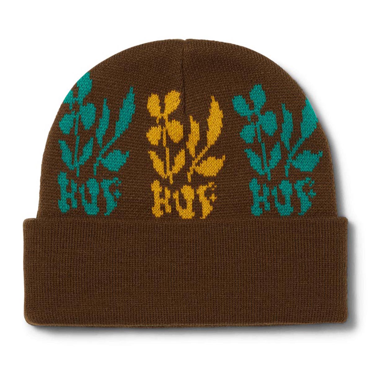 HUF Blossom Beanie - Coffee image 2