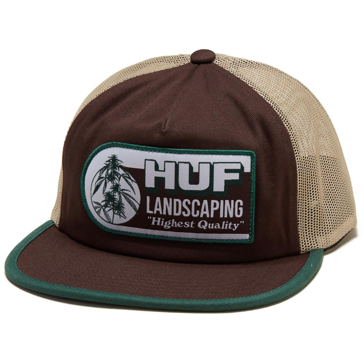 HUF Landscaping Trucker Hat - Bison image 1