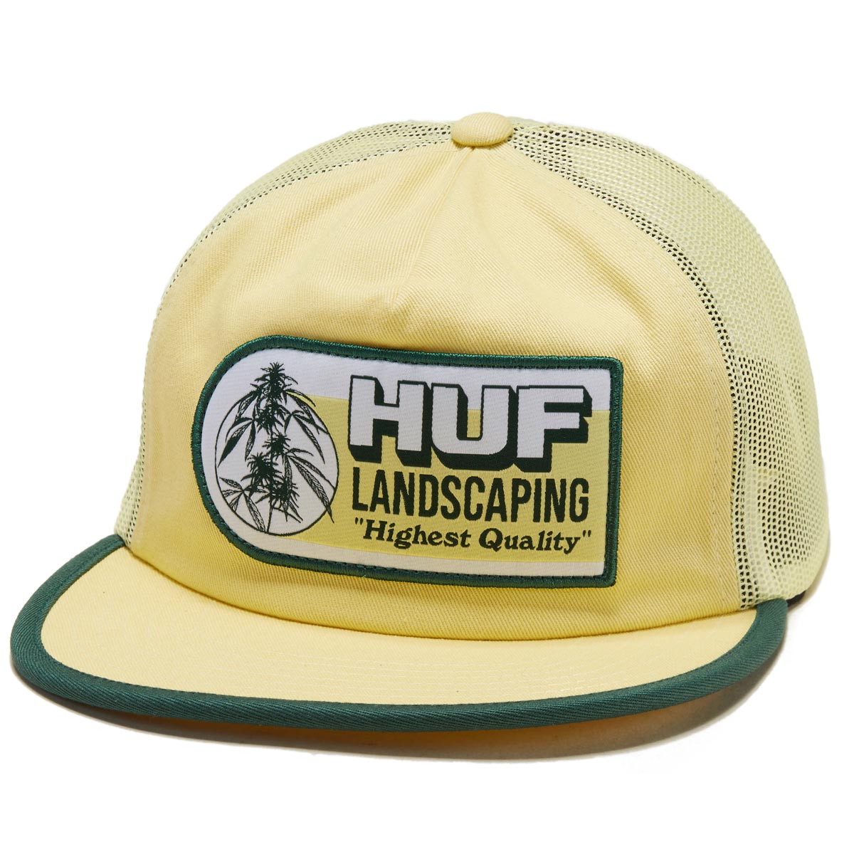HUF Landscaping Trucker Hat - Yellow image 1