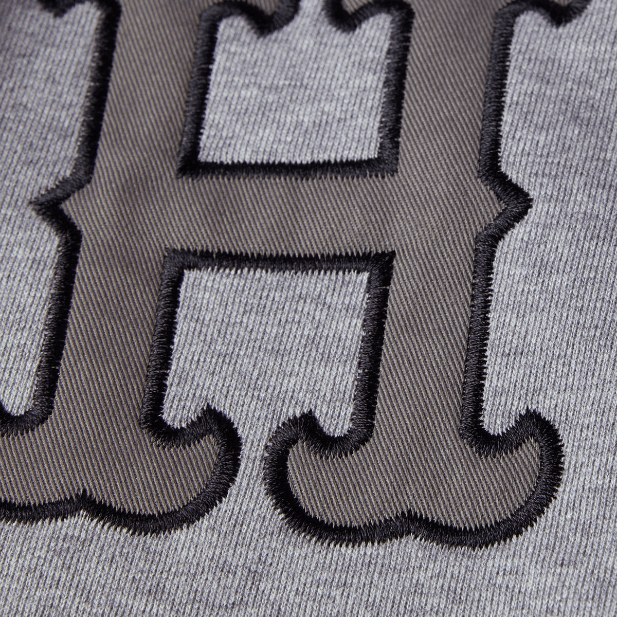 HUF H Applique Fleece Pants - Heather Grey image 4