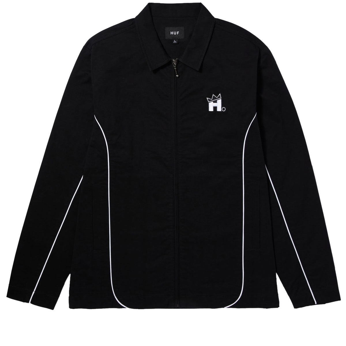 HUF Norton Shacket Jacket - Black image 1