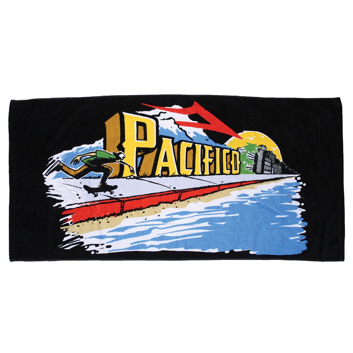 Lakai x Pacifico Push Beach Towel - Black image 1
