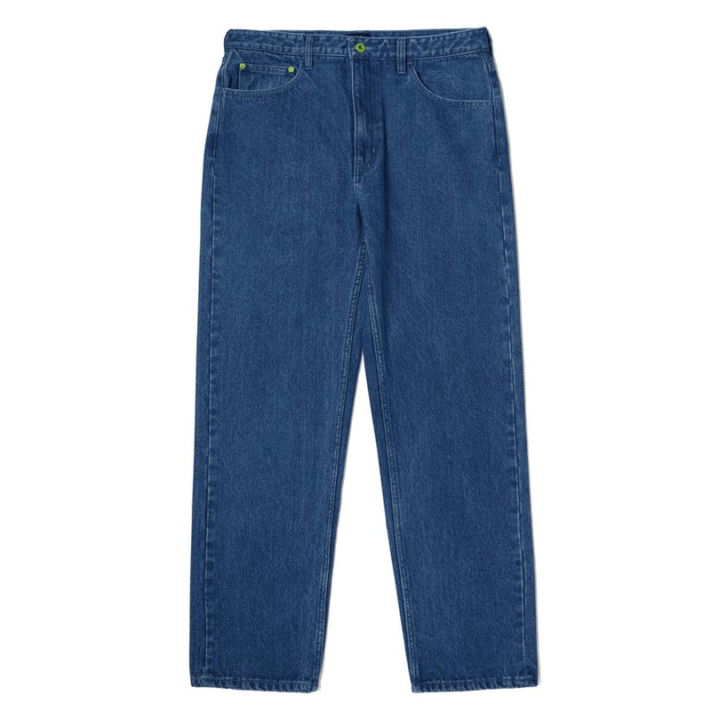 Huf Original Denim Jeans - Stone Wash Indigo