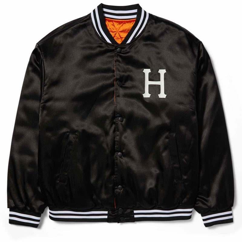 Huf Back 2 Back Reversible Jacket - Black/Orange
