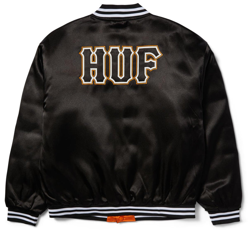 Huf Back 2 Back Reversible Jacket - Black/Orange