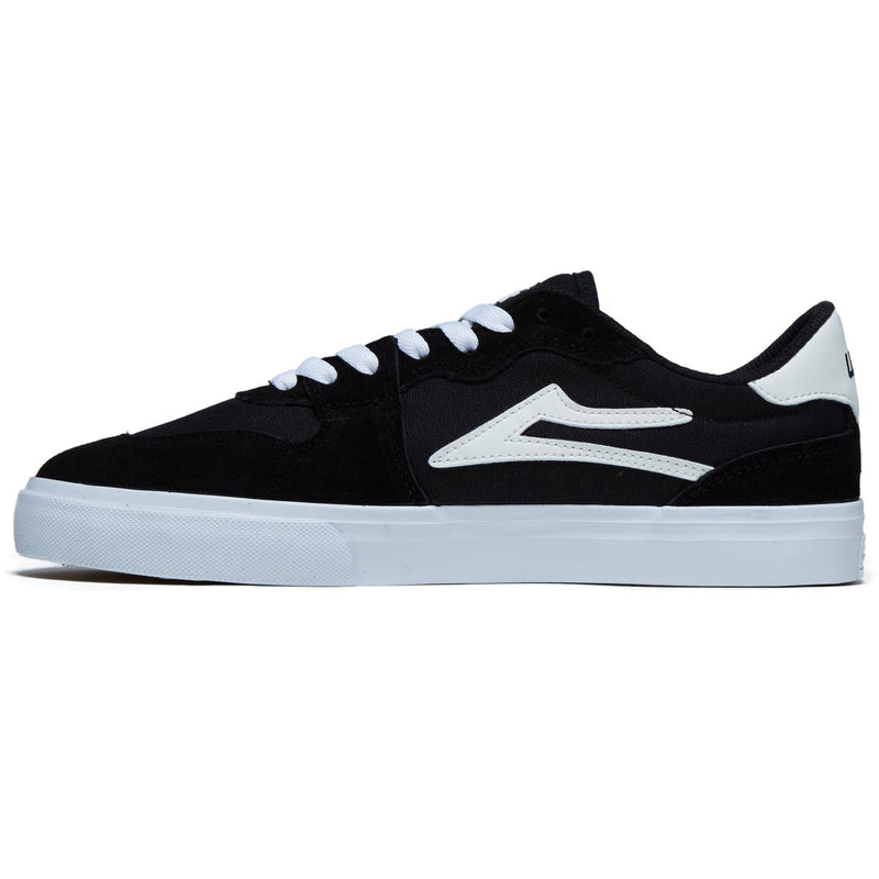 Lakai York Shoes - Black/White Suede