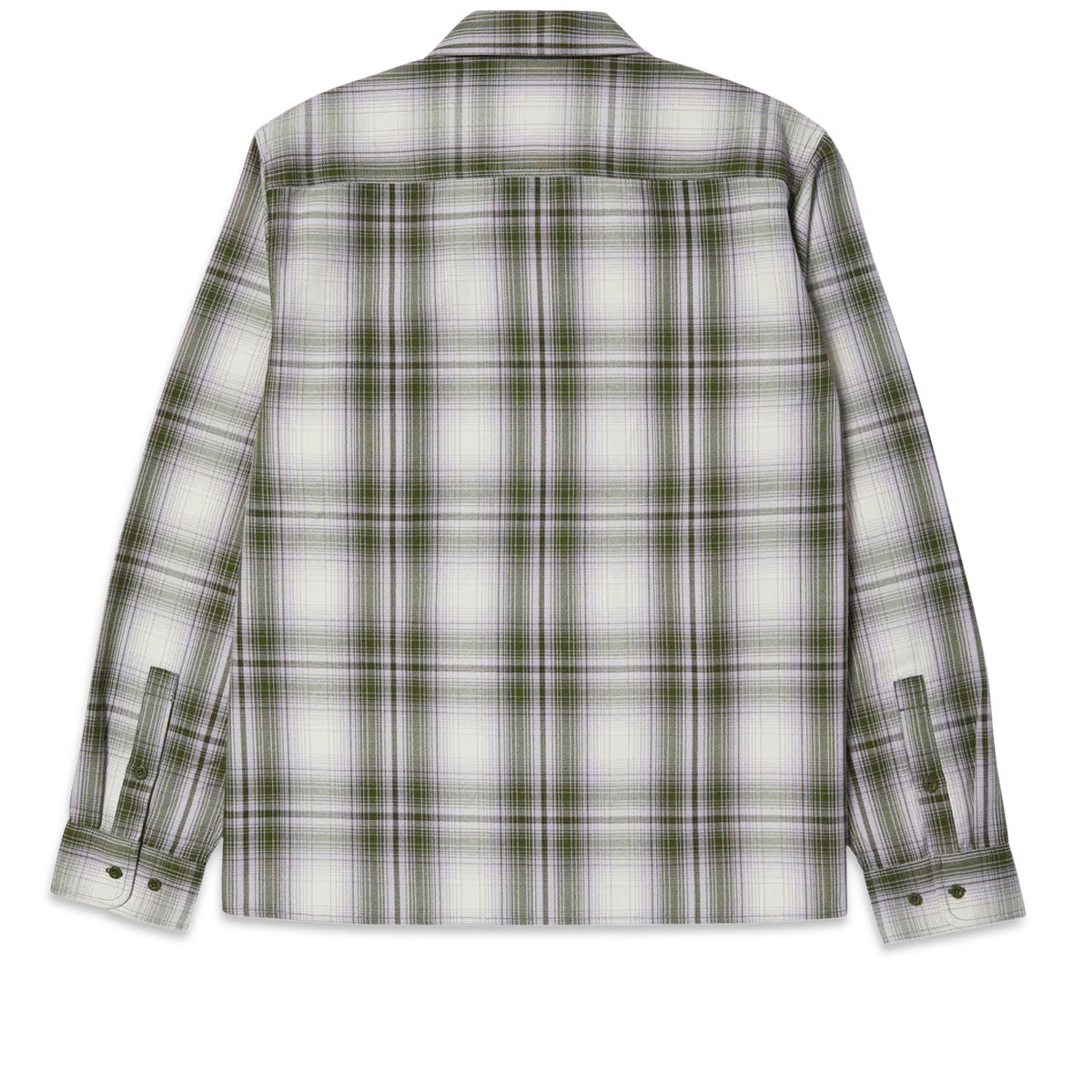 HUF Fillmore Plaid Shacket Jacket - Leaf – Daddies Board Shop