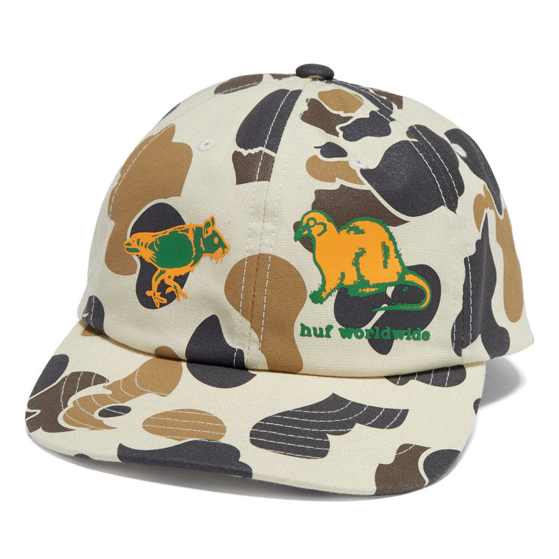 HUF Rigeon Snapback Hat - Camo