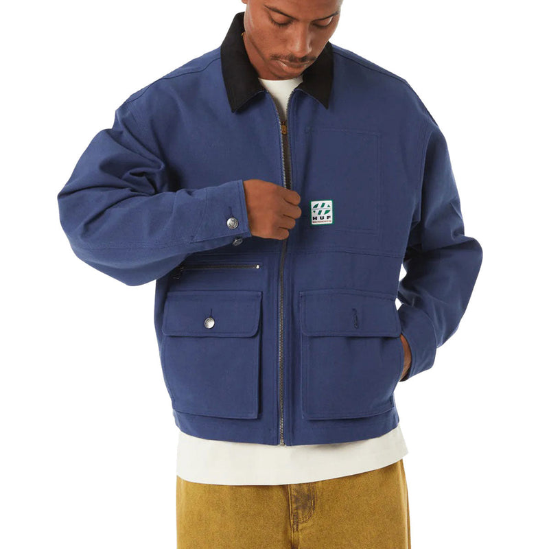 HUF Chilton Chore Jacket - Navy