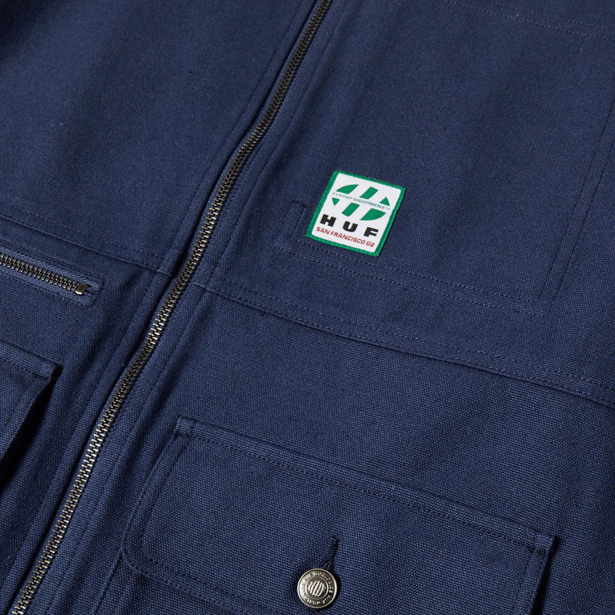 HUF Chilton Chore Jacket - Navy – Daddies Board Shop