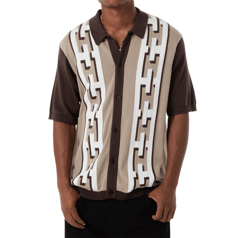HUF Pillar Knit Sweater - Brown