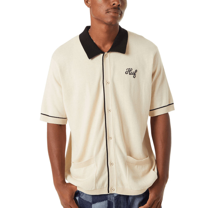 HUF Icarus Knit Top Shirt - Natural