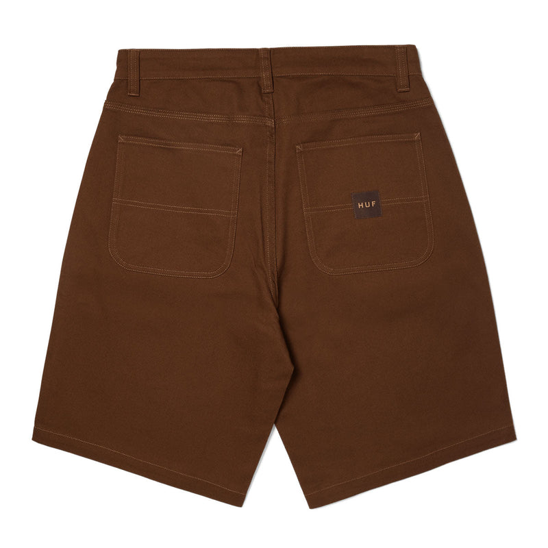 HUF Classic H Double Knee Work Shorts - Brown